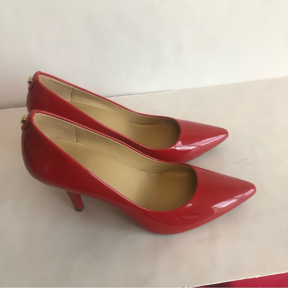 Michael Kors Womens Dorothy Flex Pump Shoes - Red / Sz 7